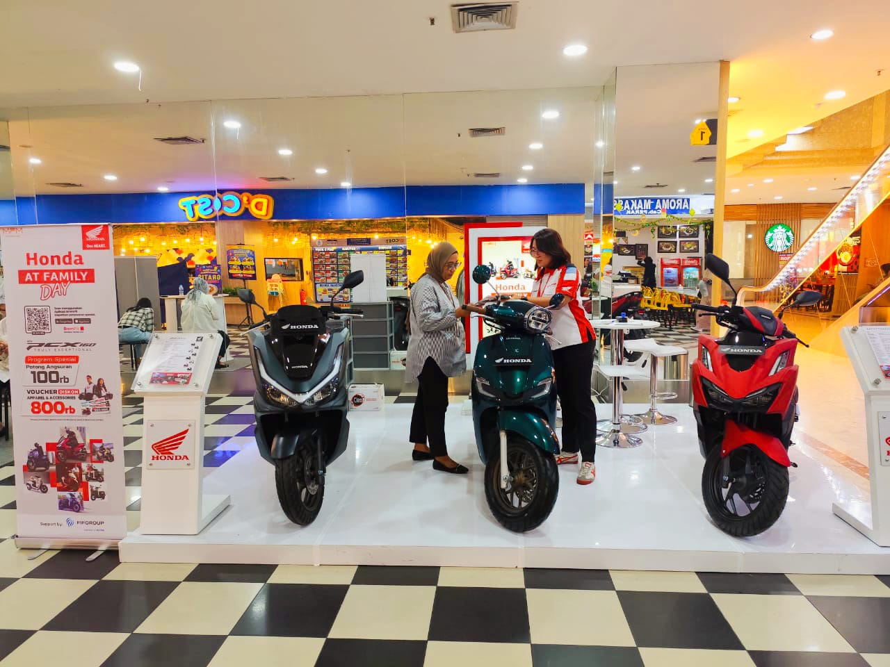 Honda AT Family Hadir di Berbagai Kota, Ajak Masyarakat Rasakan Sensasi Berkendara Motor Matic Honda dengan Program Spesial